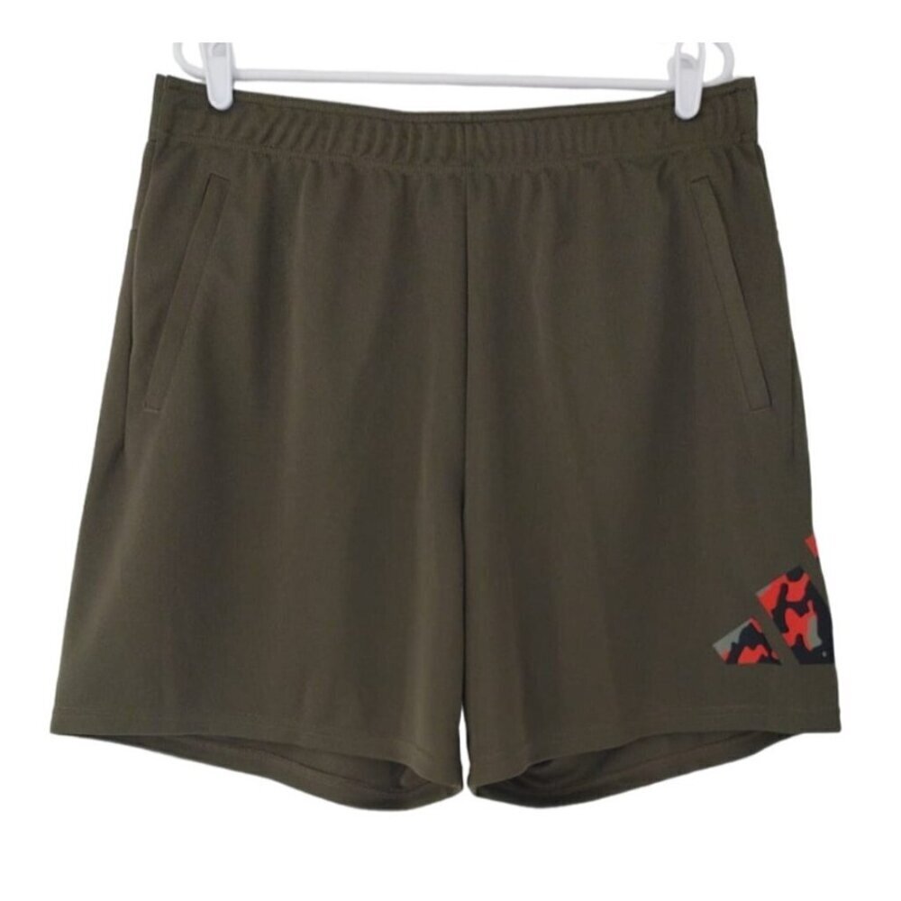 ADIDAS, Polyester Shorts, for men, Green, size XL 7. NWT.